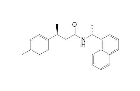 (3S,1'R)-N-(1-Naphthylethyl)-3-(4-methyl-1,3-cyclohexadienyl)butanamide