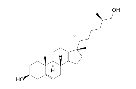 (25R)-17.beta.-Methyl-18-nor-17.alpha.-cholesta-5,13-diene-3.beta.,26-diol