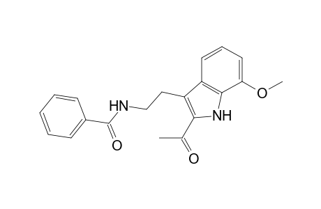 2-Acetyl-3-(2-benzamido)ethyl-7-methoxyindole