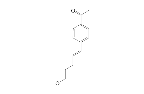 (E)-1-[4-(5-HYDROXY-1-PENTENYL)]-ETHANONE