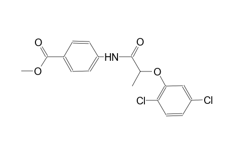 methyl 4-{[2-(2,5-dichlorophenoxy)propanoyl]amino}benzoate