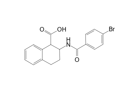 2-(4'-Bromobenzamido)-1,2,3,4-tetrahydronaphthalene-1-carboxylic acid