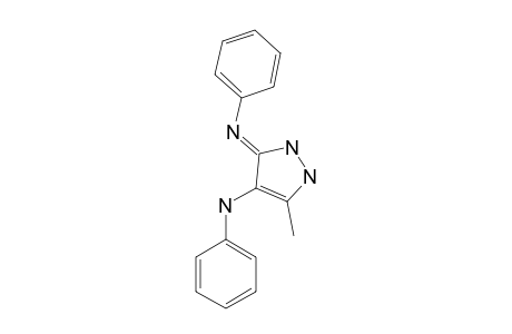 4-Anilino-5-phenylimino-3-methylpyrazoline