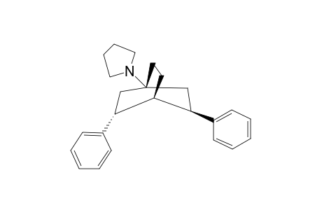 (6RS,7RS)-(+/-)-6,7-DIPHENYL-4-PYRROLIDINOBICYClO-[2.2.2]-OCTANE