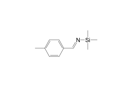Silanamine, 1,1,1-trimethyl-N-[(4-methylphenyl)methylene]-