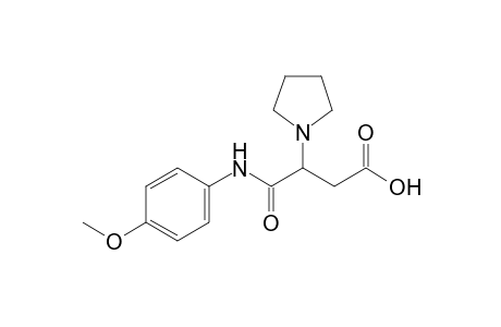 4'-methoxy-3-(1-pyrrolidinyl)succinanilic acid