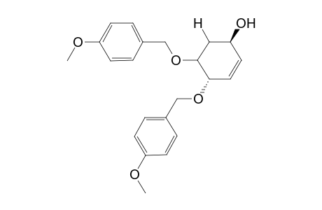 (1R,4S)-4,5-bis[(4-methoxyphenyl)methoxy]cyclohex-2-en-1-ol