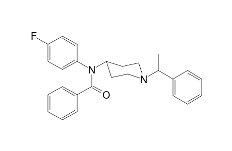 N-4-Fluorophenyl-N-[1-(1-phenylethyl)piperidin-4-yl]benzamide
