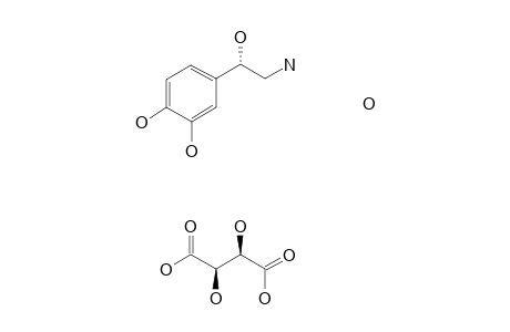 Norepinephrine L-bitartrate hydrate