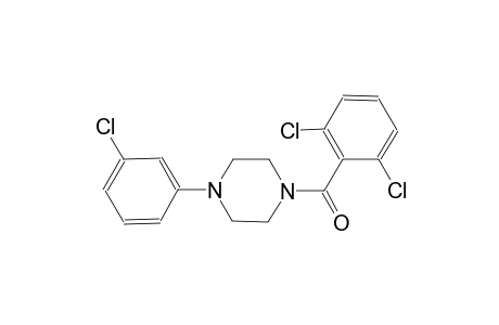 1-(3-chlorophenyl)-4-(2,6-dichlorobenzoyl)piperazine