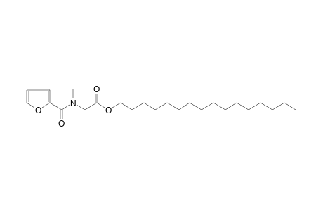 Sarcosine, N-(2-furoyl)-, hexadecyl ester