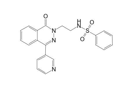 2-[(Phenylsulfonyl)amino]ethyl]-4-(3-pyridyl)-1(2H)-phthalazinone