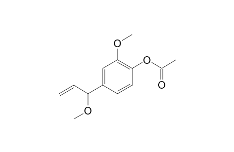 1-Methoxy-2-hydroxy-5-(1-methoxy-2-propenyl)-benzene acetate