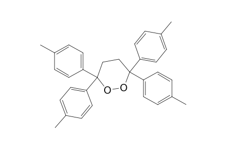 1,2-Dioxane, 3,3,6,6-tetrakis(4-methylphenyl)-