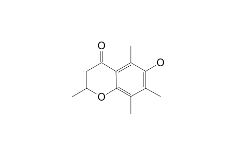 6-HYDROXY-2,5,7,8-TETRAMETHYL-4-CHROMANONE