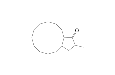 1H-Cyclopentacyclododecen-1-one, tetradecahydro-2-methyl-