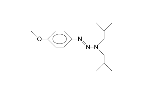 1-(4-Methoxy-phenyl)-3,3-diisobutyl-triazene