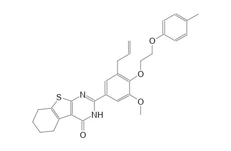 2-{3-allyl-5-methoxy-4-[2-(4-methylphenoxy)ethoxy]phenyl}-5,6,7,8-tetrahydro[1]benzothieno[2,3-d]pyrimidin-4(3H)-one