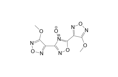 1,2,4-Oxadiazole, 3,5-bis(4-methoxy-3-furazanyl)-, 4-oxide