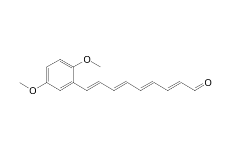 9-(2',5'-Dimethoxyphenyl)nona-2,4,6,8-tetraenal