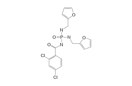 N-2,4-DICHLOROBENZOYL-N',N''-DIFURFURYL-PHOSPHORIC-TRIAMIDE