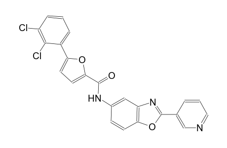 5-(2,3-dichlorophenyl)-N-[2-(3-pyridinyl)-1,3-benzoxazol-5-yl]-2-furamide