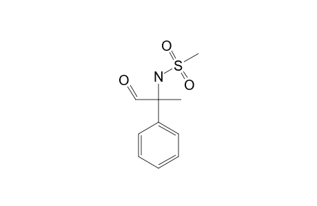 (+)-2-METHANESULFONYLAMINO-2-PHENYLPROPIONALDEHYDE