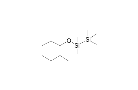 1,1,1,2,2-Pentamethyl-2-[(2-methylcyclohexyl)oxy]disilane