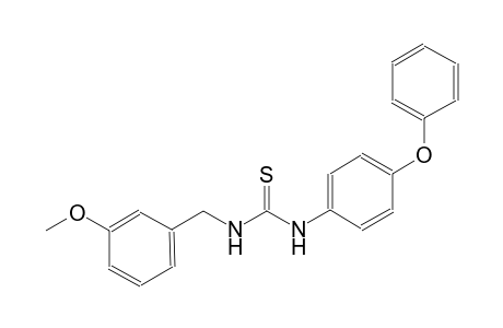 N-(3-methoxybenzyl)-N'-(4-phenoxyphenyl)thiourea