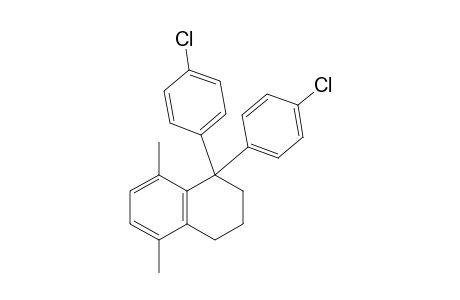 1,1-bis(p-Chlorophenyl)-5,8-dimethyl-1,2,3,4-tetrahydronaphthalene