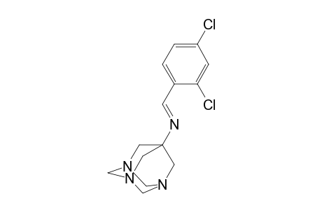 1,3,5-Triazaadamantane, 7-(2,4-dichlorobenzylidenamino)-