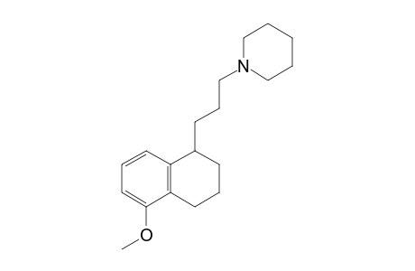 1-[3-(5-methoxy-1,2,3,4-tetrahydronaphthalen-1-yl)propyl]piperidine
