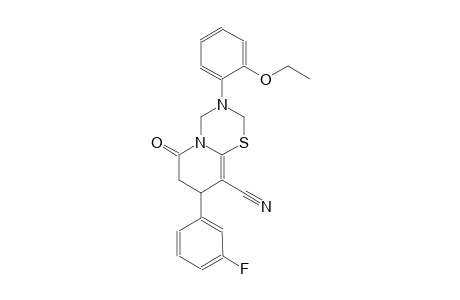 2H,6H-pyrido[2,1-b][1,3,5]thiadiazine-9-carbonitrile, 3-(2-ethoxyphenyl)-8-(3-fluorophenyl)-3,4,7,8-tetrahydro-6-oxo-
