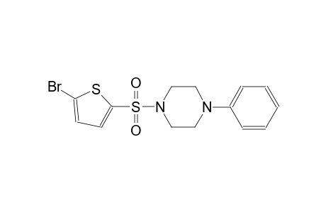 1-[(5-bromo-2-thienyl)sulfonyl]-4-phenylpiperazine