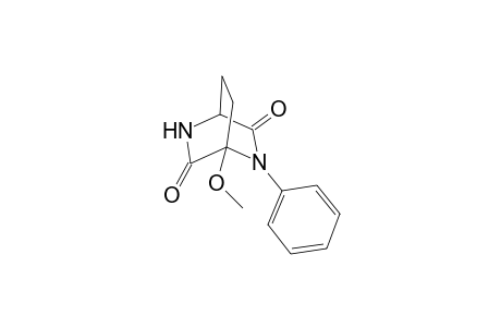 4-Methoxy-5-phenyl-2,5-diazabicyclo[2.2.2[octane-3,6-dione