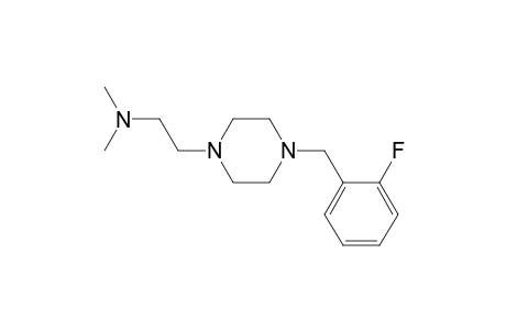 1-(2-Fluorobenzyl)-4-(2-dimethylaminoethyl)piperazine