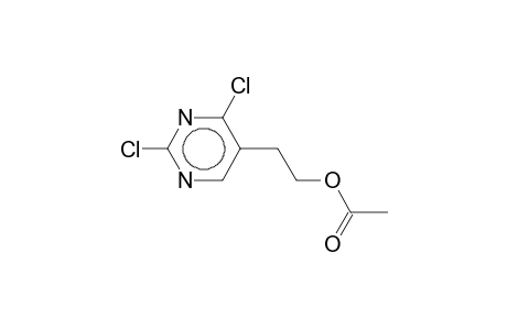 Acetic acid 2-(2,4-dichloro-pyrimidin-5-yl)-ethyl ester