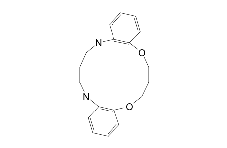 1,5-DIOXA-8,12-DIAZADIBENZO-[F,M]-CYCLOTETRADECA-6,13-DIEN