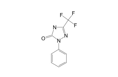 1-PHENYL-3-TRIFLUOROMETHYL-DELTA(2)-1,2,4-TRIAZOLIN-5-ONE