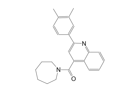 2-(3,4-dimethylphenyl)-4-(hexahydro-1H-azepin-1-ylcarbonyl)quinoline