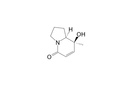 8-Methyl-8-hydroxy-2,3,8,8a-tetrahydro-1H-indolizidin-5-one