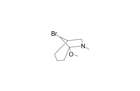 6-Azabicyclo[3.2.1]octane, 8-bromo-5-methoxy-6-methyl-, syn-