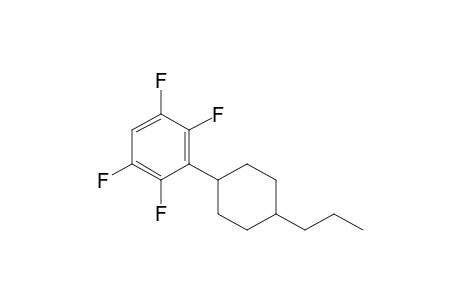 1,2,4,5-tetrafluoro-3-(4-propylcyclohexyl)benzene
