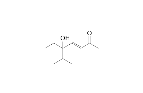 5-Hydroxy-5-isopropylhept-3-en-2-one
