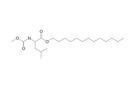 L-Leucine, N-methoxycarbonyl-, tridecyl ester