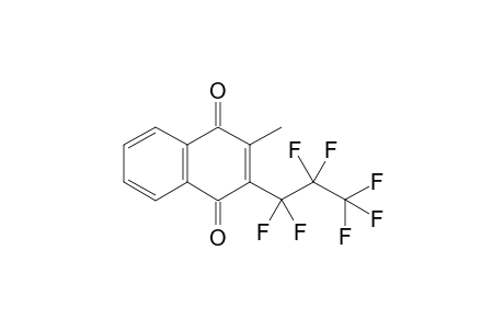 2-Methyl-3-(perfluoroproyl)-1,4-naphthoquinone