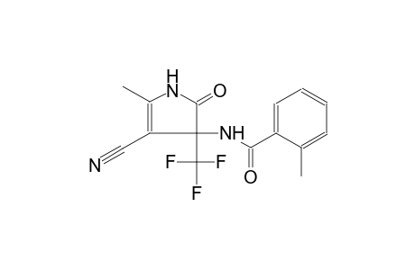 N-[4-cyano-5-methyl-2-oxo-3-(trifluoromethyl)-2,3-dihydro-1H-pyrrol-3-yl]-2-methylbenzamide