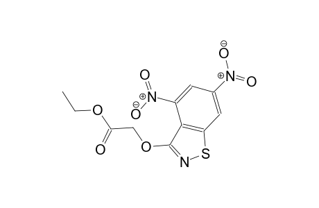 ethyl [(4,6-dinitro-1,2-benzisothiazol-3-yl)oxy]acetate