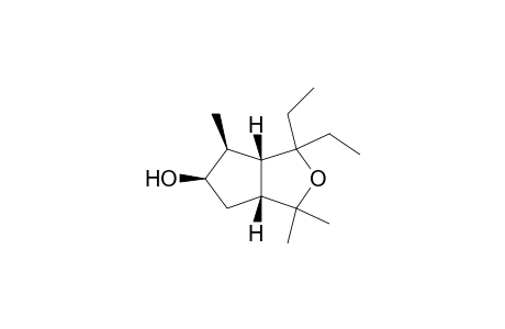 (3aS,4S,5R,6aR)-3,3-Diethylhexahydro-1,1,4-trimethyl-1H-cyclopenta[c]furan-5-ol