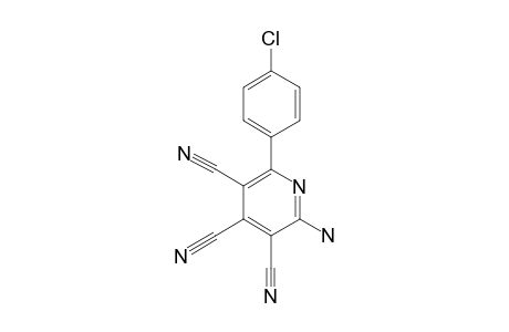 2-AMINO-6-(4-CHLORPHENYL)-3,4,5-TRICYANOPYRIDIN
